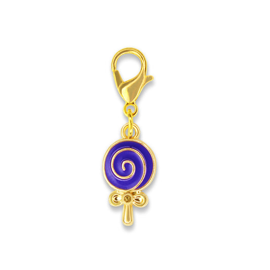 Purple Lollipop Charm