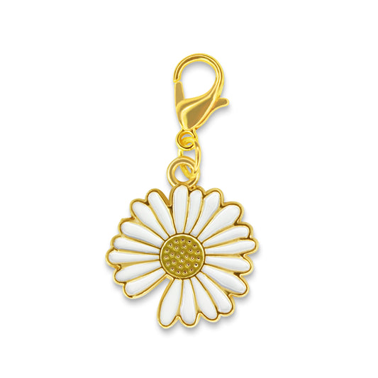 White Daisy Charm