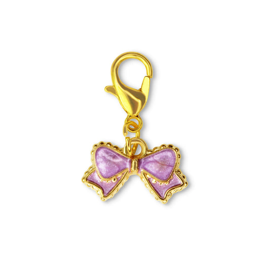 Pink Bow Charm