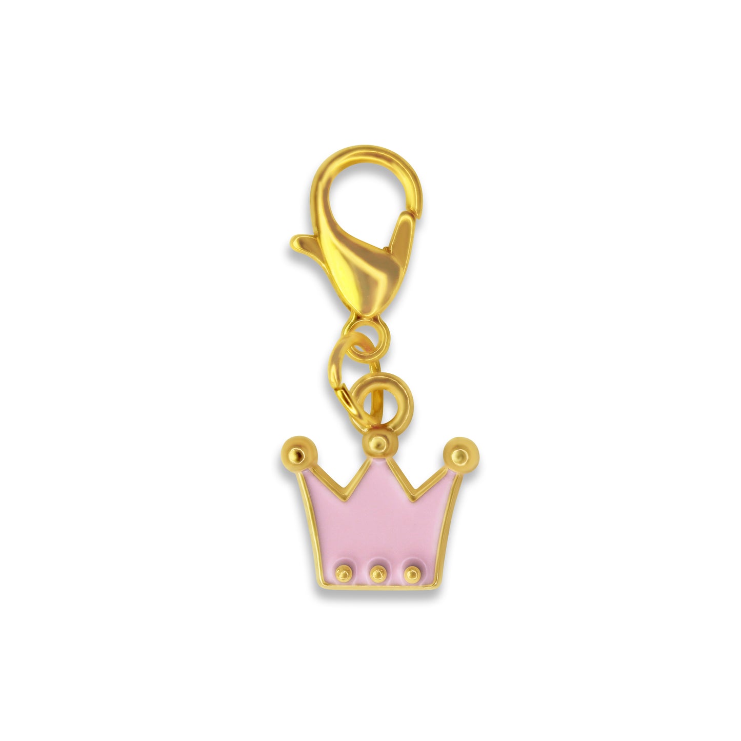 Pink Crown Charm