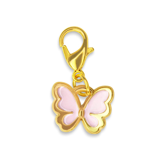 Pink Butterfly Charm