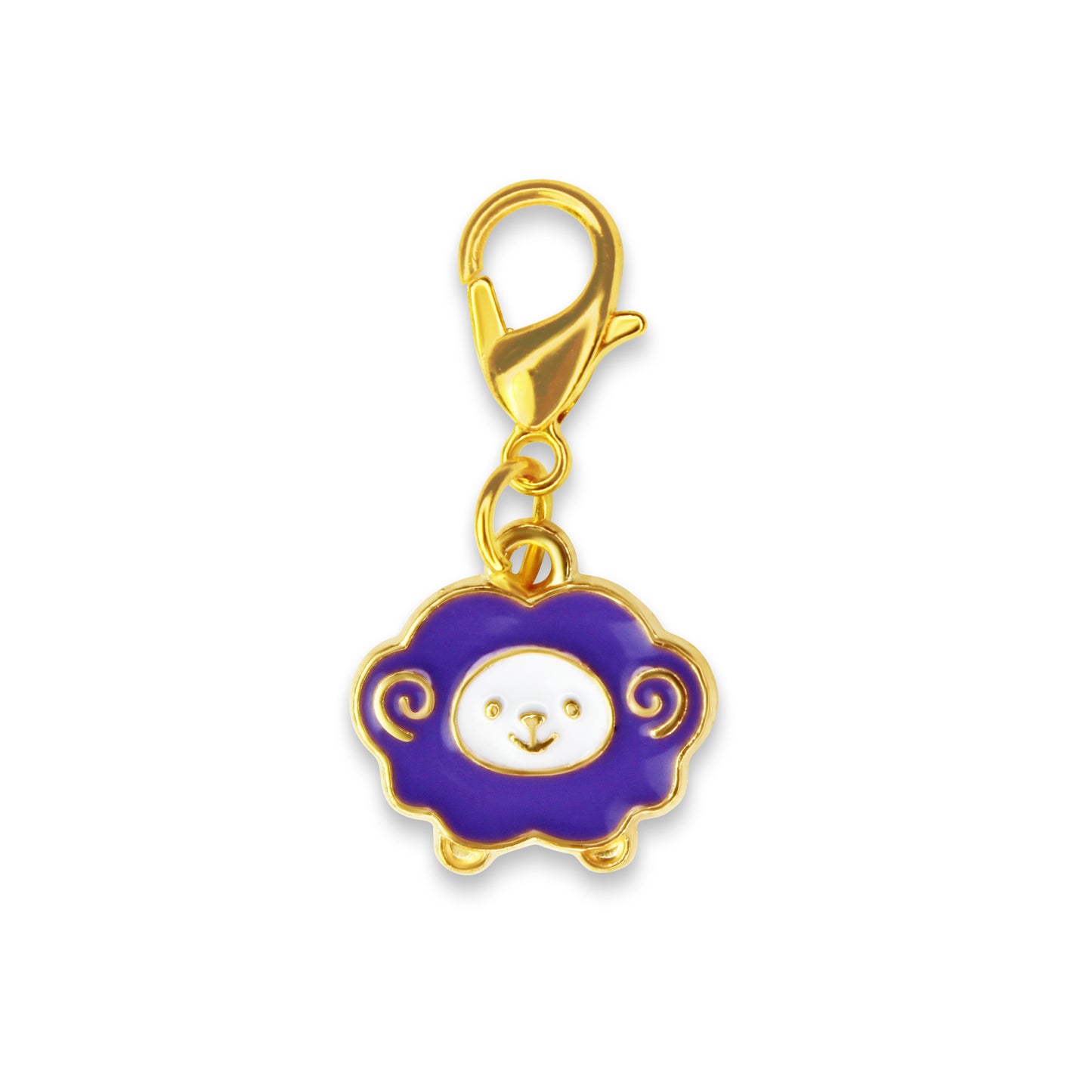 Purple Sheep Charm